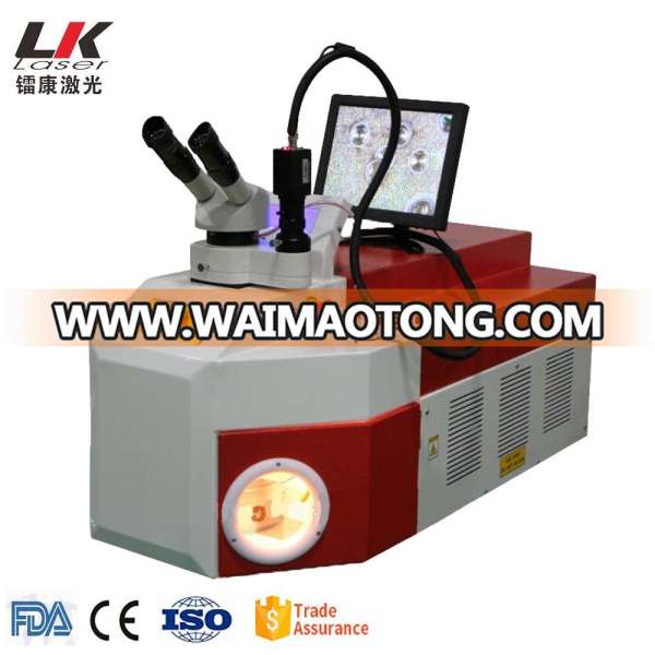 200W Hot Sale Mini Portable Gold Silver Jewelry Spot Laser Welding Machine Price for jewelry manufacturer CE